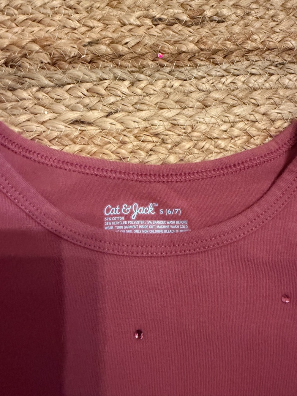 Cat & Jack Rhinestone Top - Picture 2 of 2